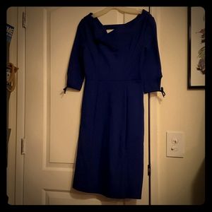 Unique Vintage Royal Blue Dress